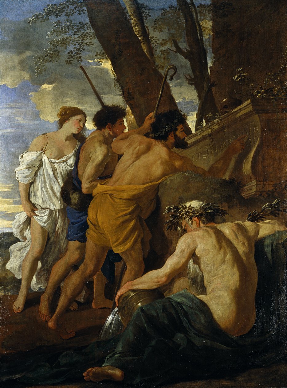 I pastori arcadici da Nicolas Poussin