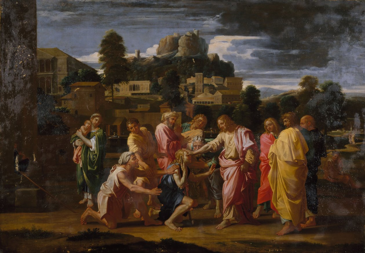I ciechi di Gerico da Nicolas Poussin