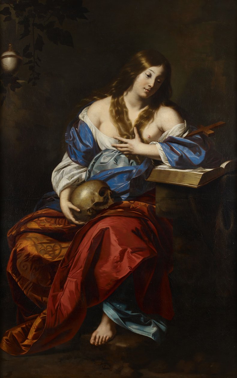 La Maddalena penitente da Nicolas Regnier