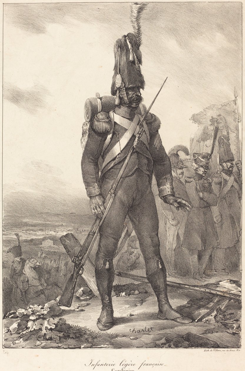 Fanteria leggera francese, Carabiniere da Nicolas Toussaint Charlet