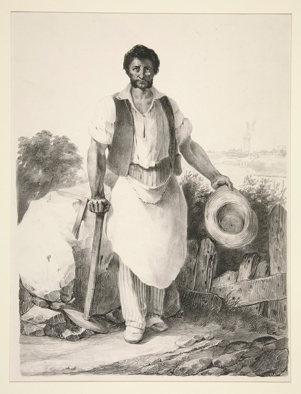 Il tagliapietre da Nicolas Toussaint Charlet