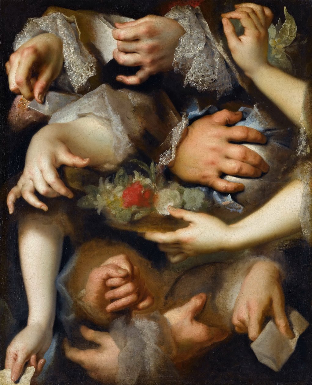 Studio di mani da Nicolas de Largillière
