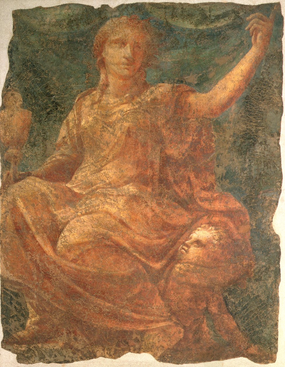 Figura allegorica di una virtù da Nicolo dell and Fontana, Alberto Abate