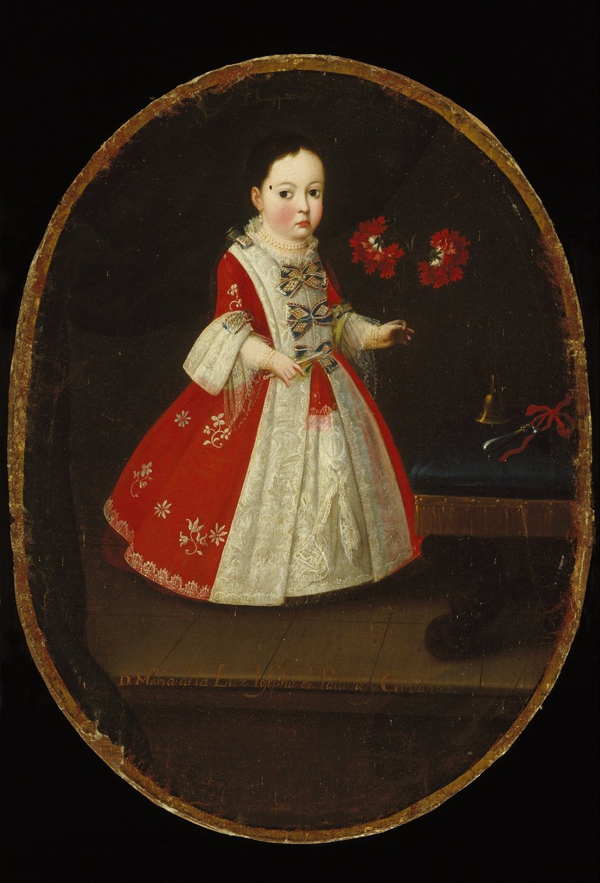 Doña María de la Luz Padilla y (Gómez de) Cervantes da Nicolás Enríquez