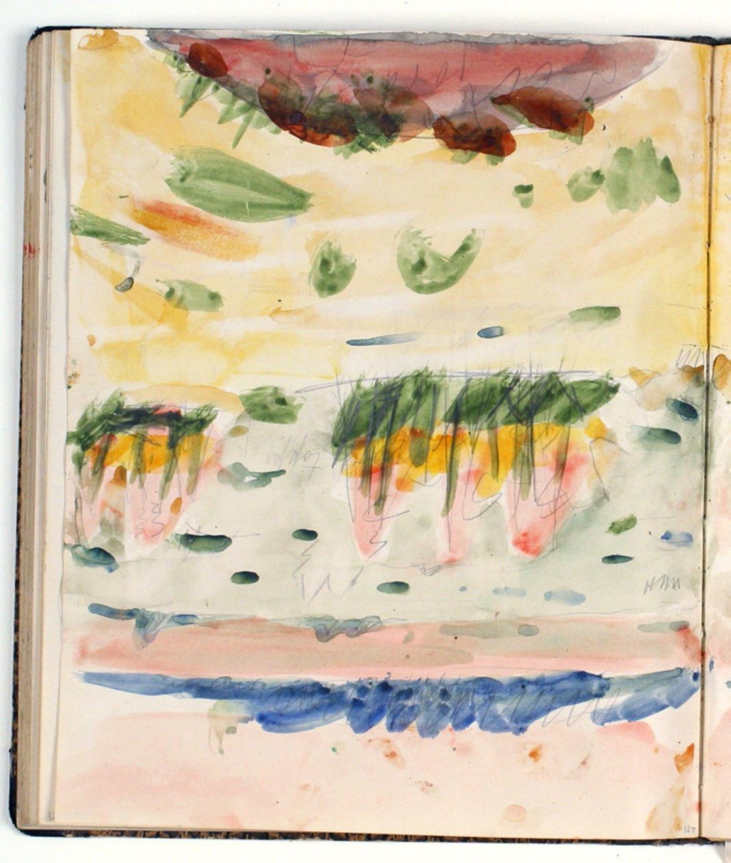 Studio di paesaggio da Niels Larsen Stevns