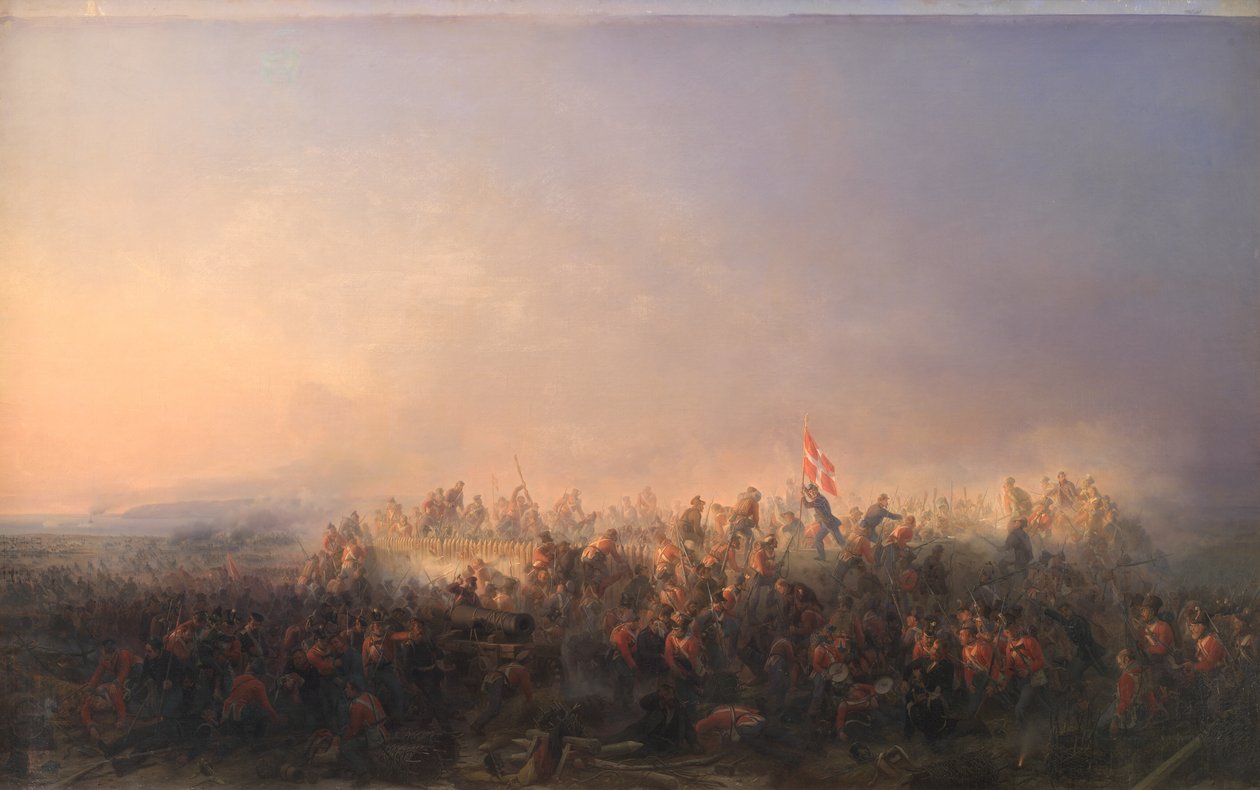 La battaglia di Fredericia del 6 luglio 1849 da Niels Simonsen