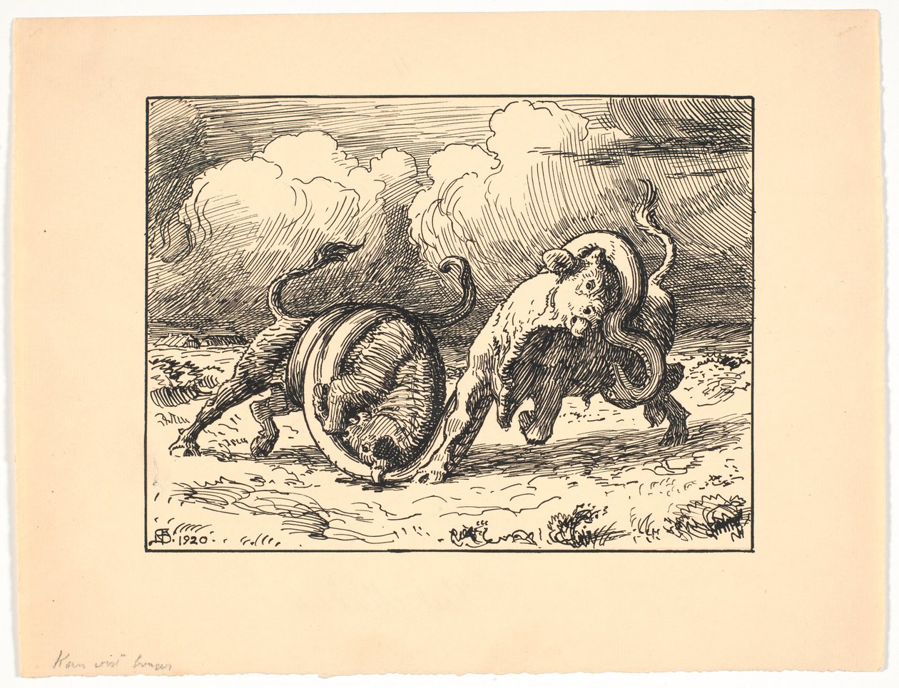 Il drago a Brande da Niels Skovgaard