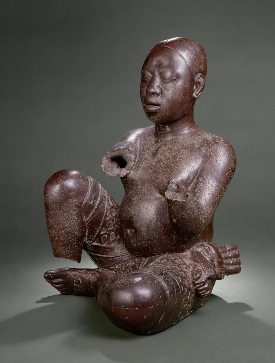 Figura seduta, Tada, 13° - 14° secolo da Nigerian