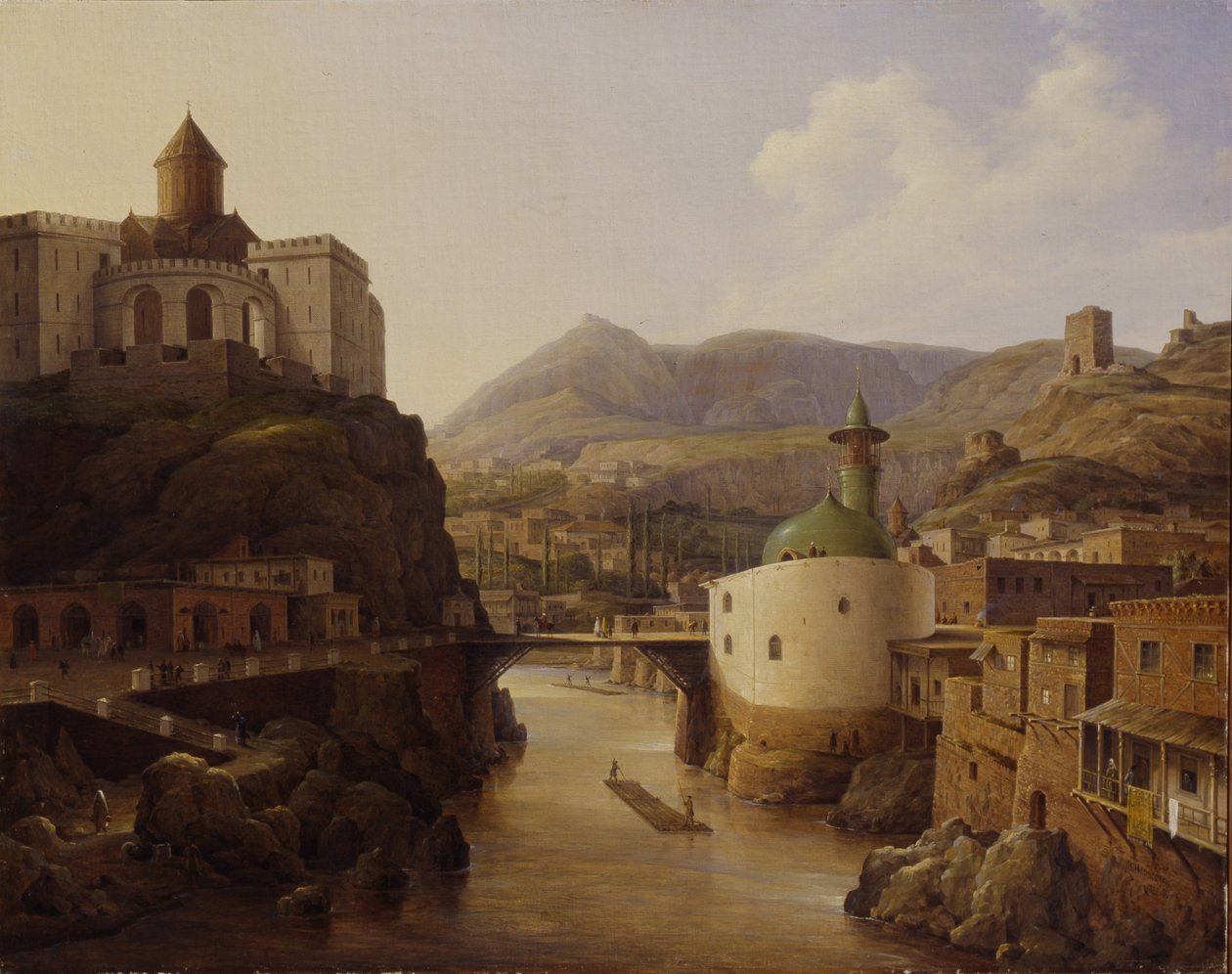 Vista di Tiflis da Nikanor Grigoryevich Chernetsov