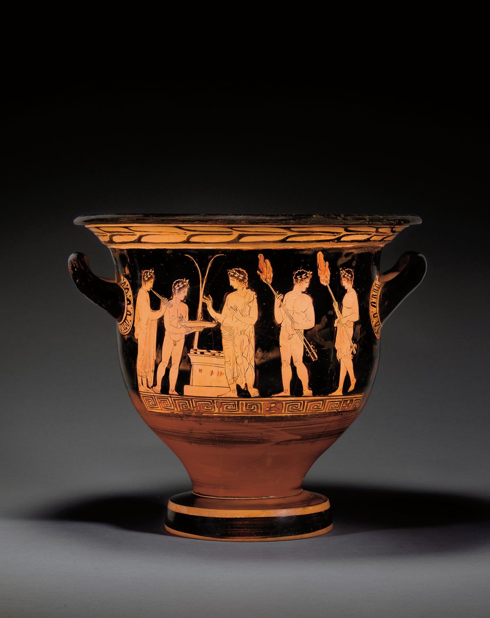 Cratere a campana a figure rosse attiche, c.420-400 a.C. da Nikias Painter