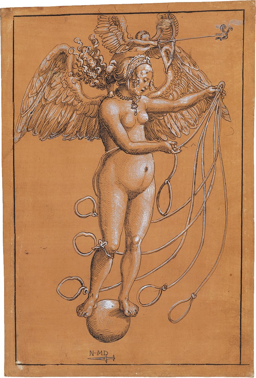 Frau Venus, c. 1512 da Niklaus Manuel