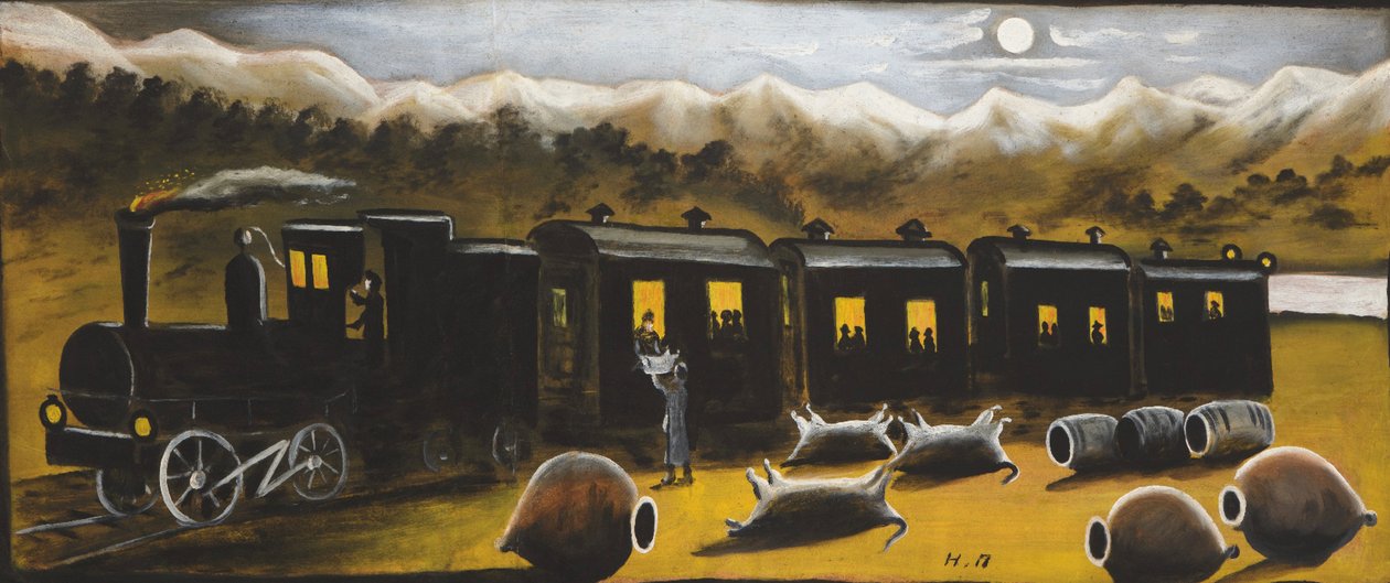 Treno Kakhetian da Niko Pirosmani