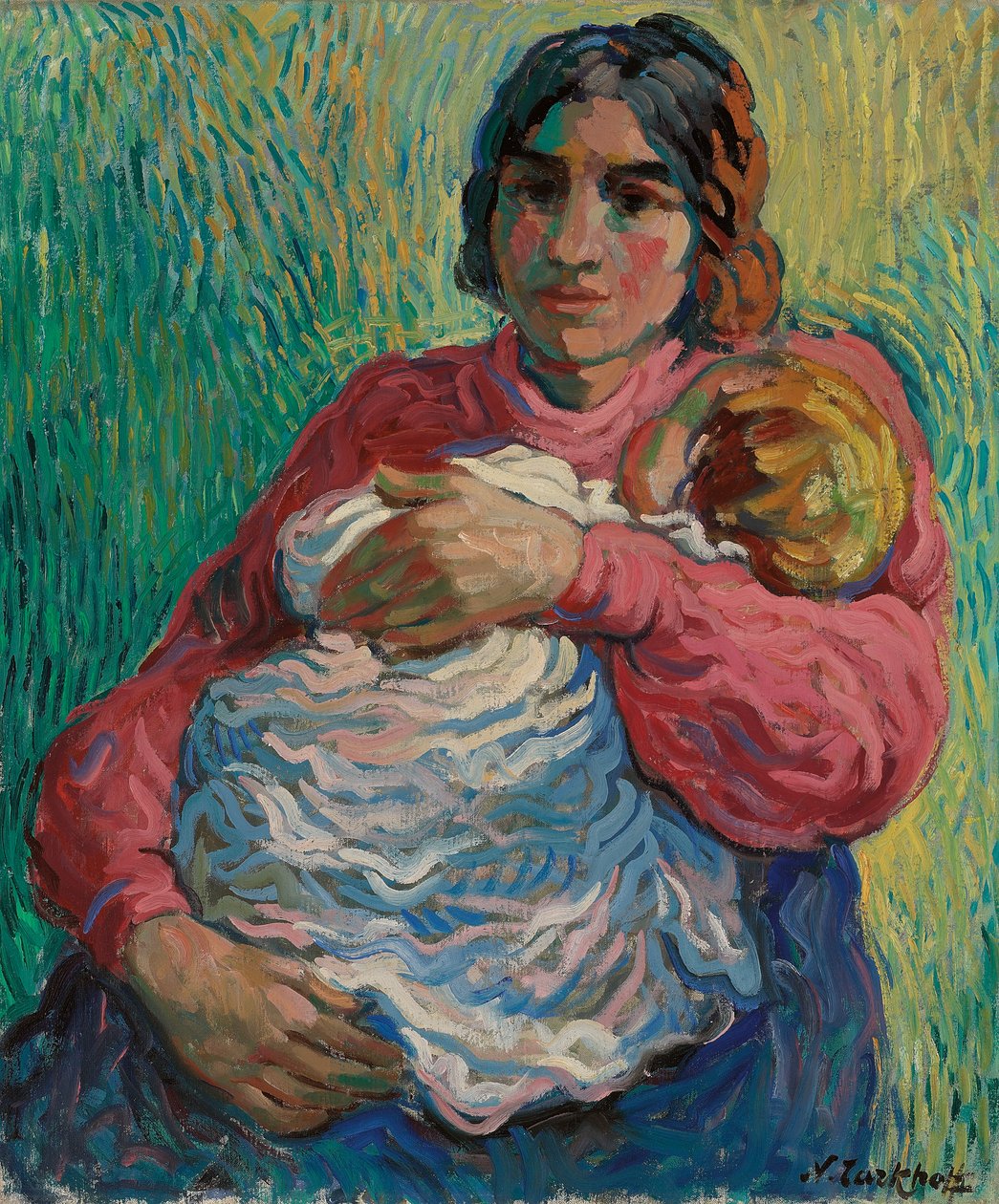 Maternità da Nikolai Alexandrovich Tarkhoff
