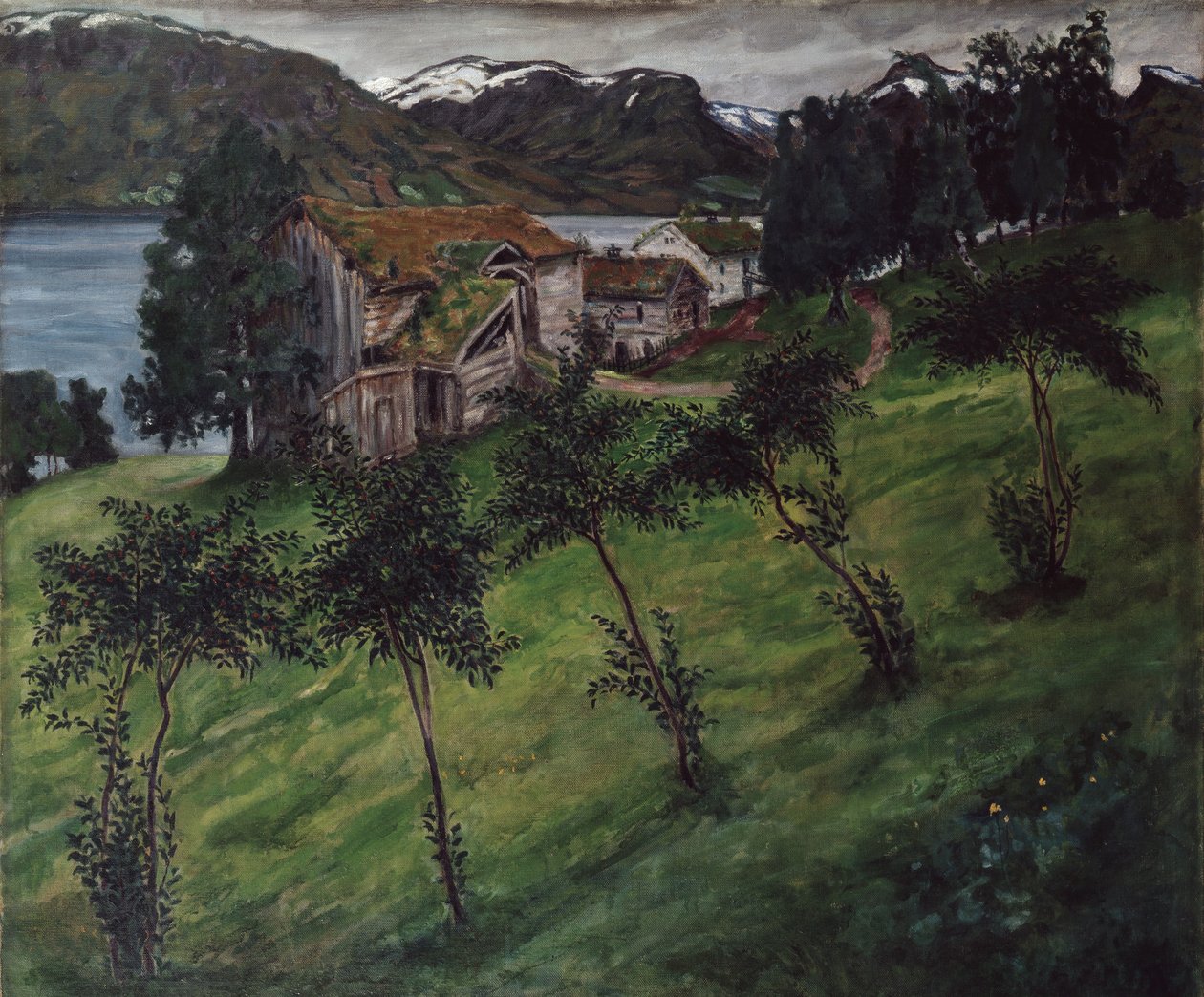 Melo a Bjorset in Jolster da Nikolai Astrup