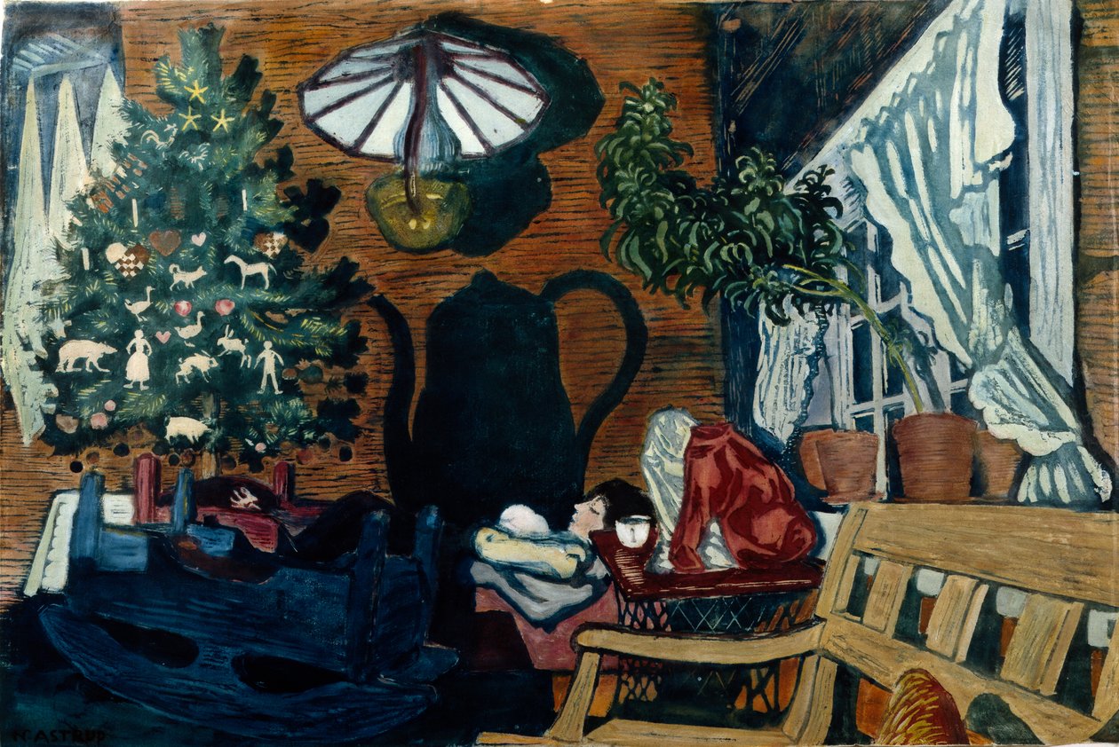 Natale a Sandalstrand da Nikolai Astrup
