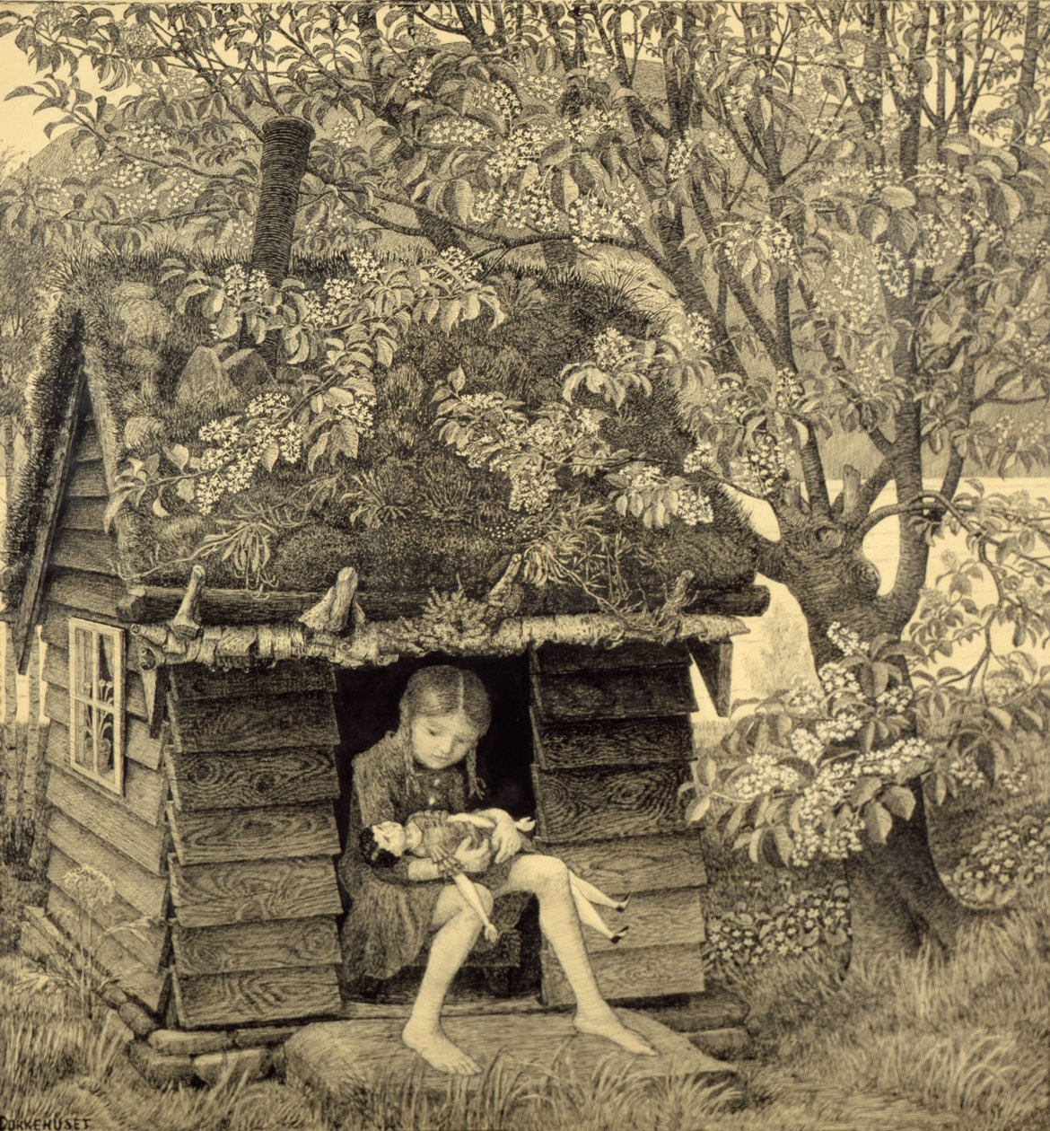Casa delle bambole da Nikolai Astrup