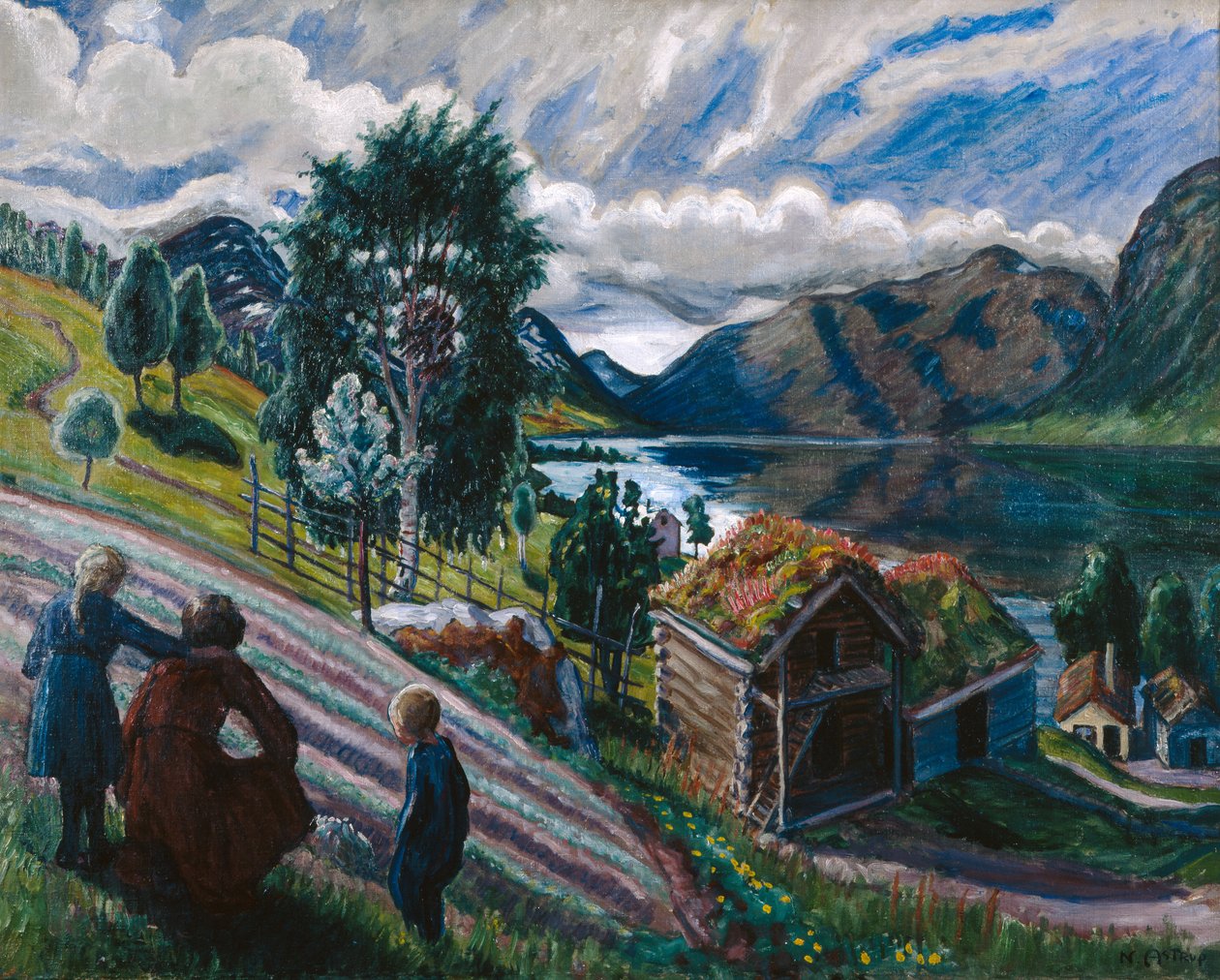 Tempo grigio da Nikolai Astrup