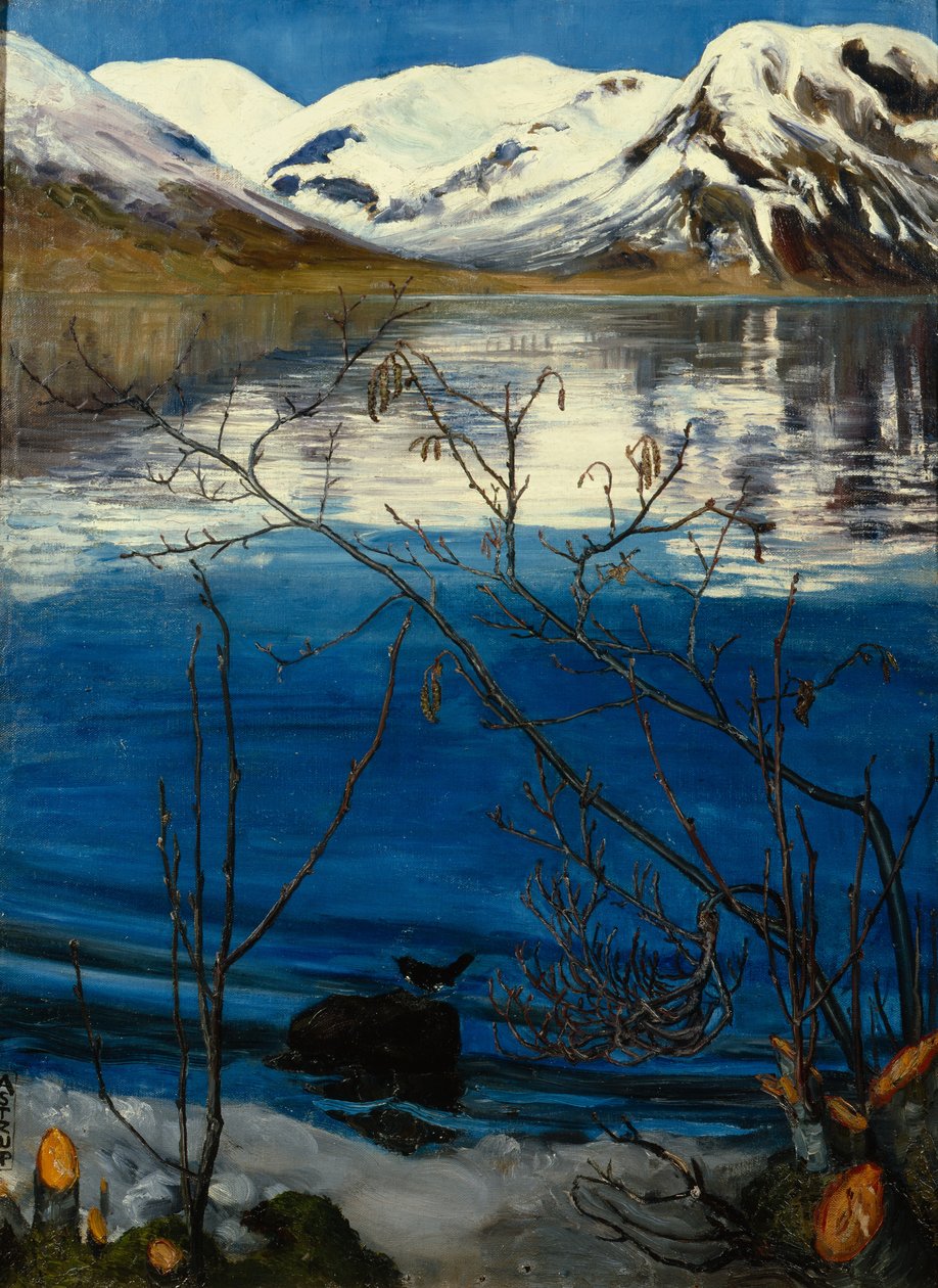 Umore di marzo a Jølster da Nikolai Astrup