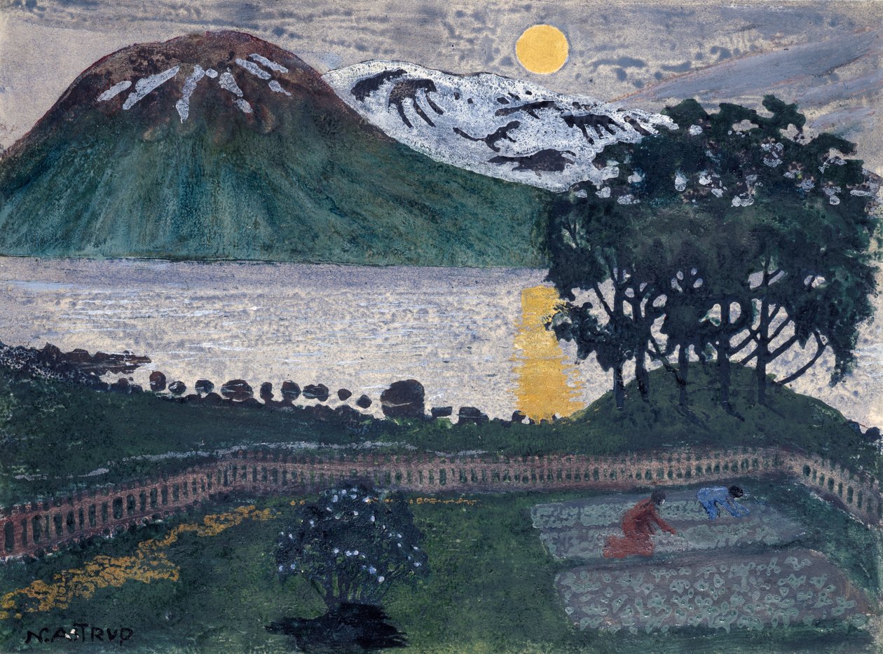 Luna di maggio da Nikolai Astrup