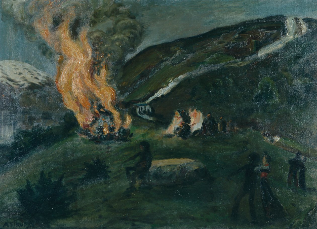 Fuoco di mezza estate da Nikolai Astrup