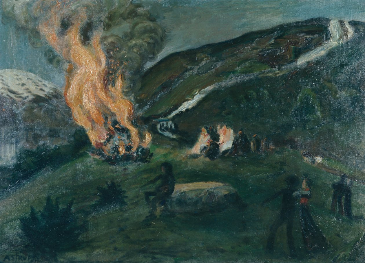 Fuoco di mezza estate da Nikolai Astrup