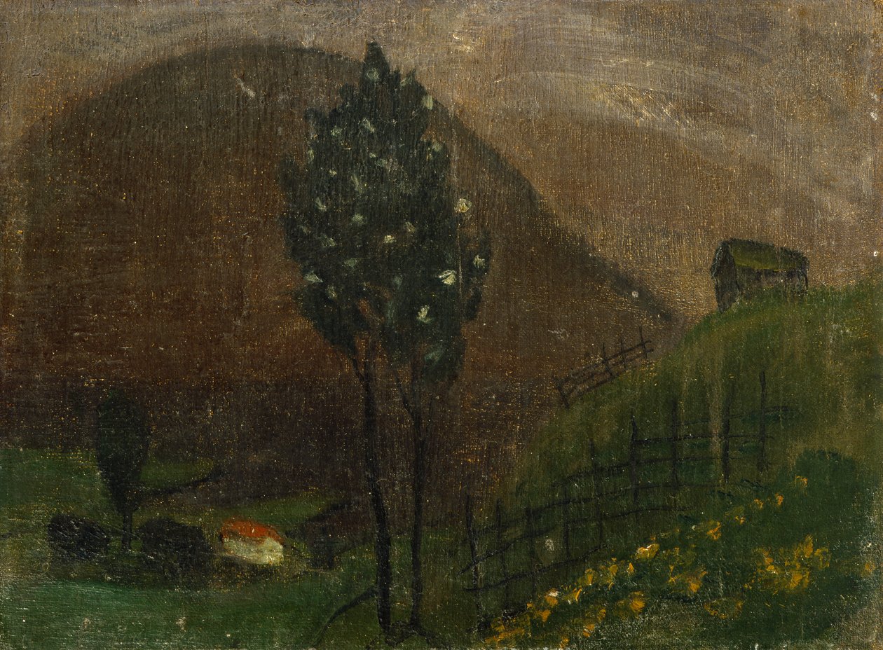 Paesaggio primaverile da Nikolai Astrup
