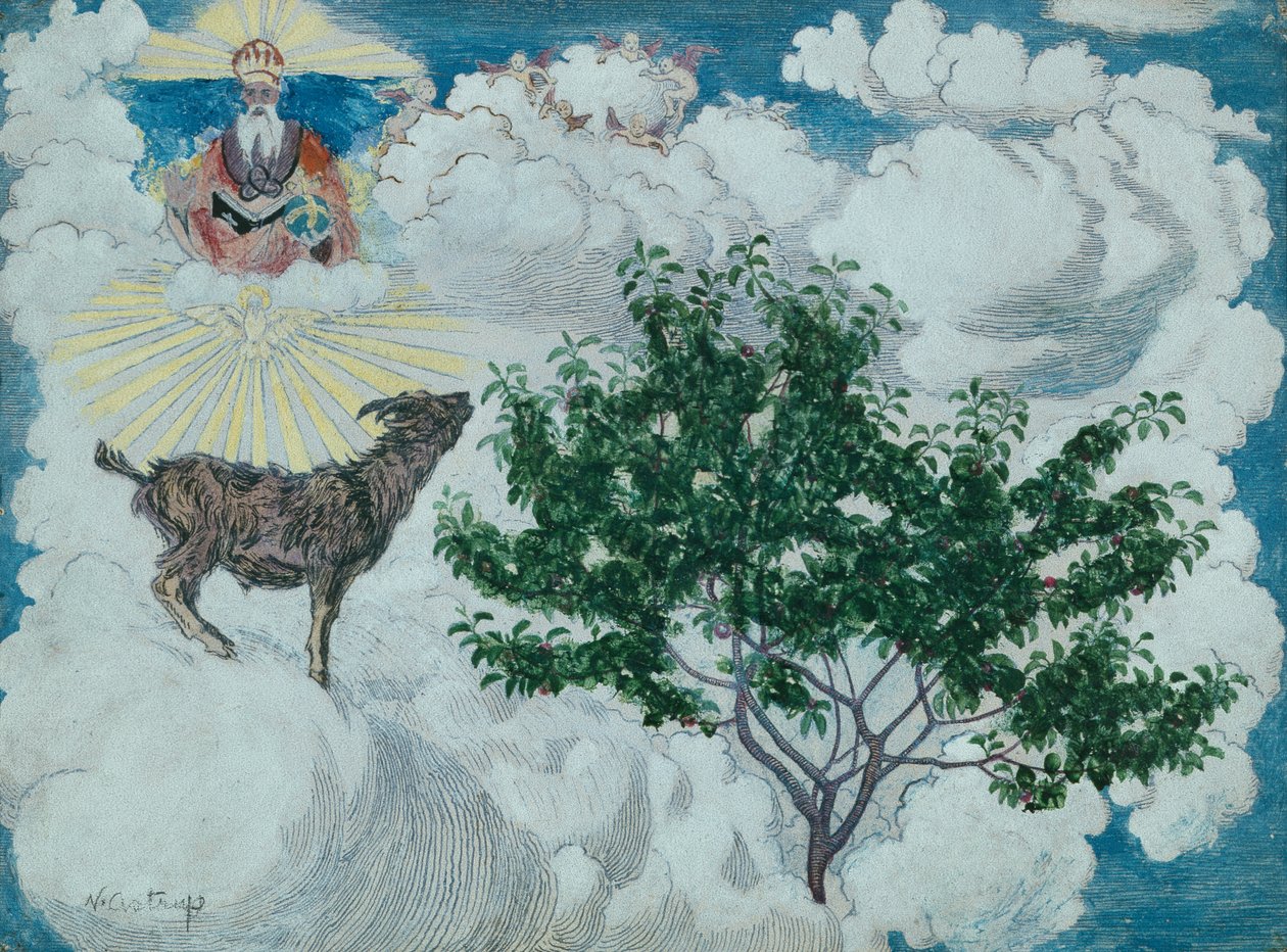 La capra che entrò in paradiso da Nikolai Astrup