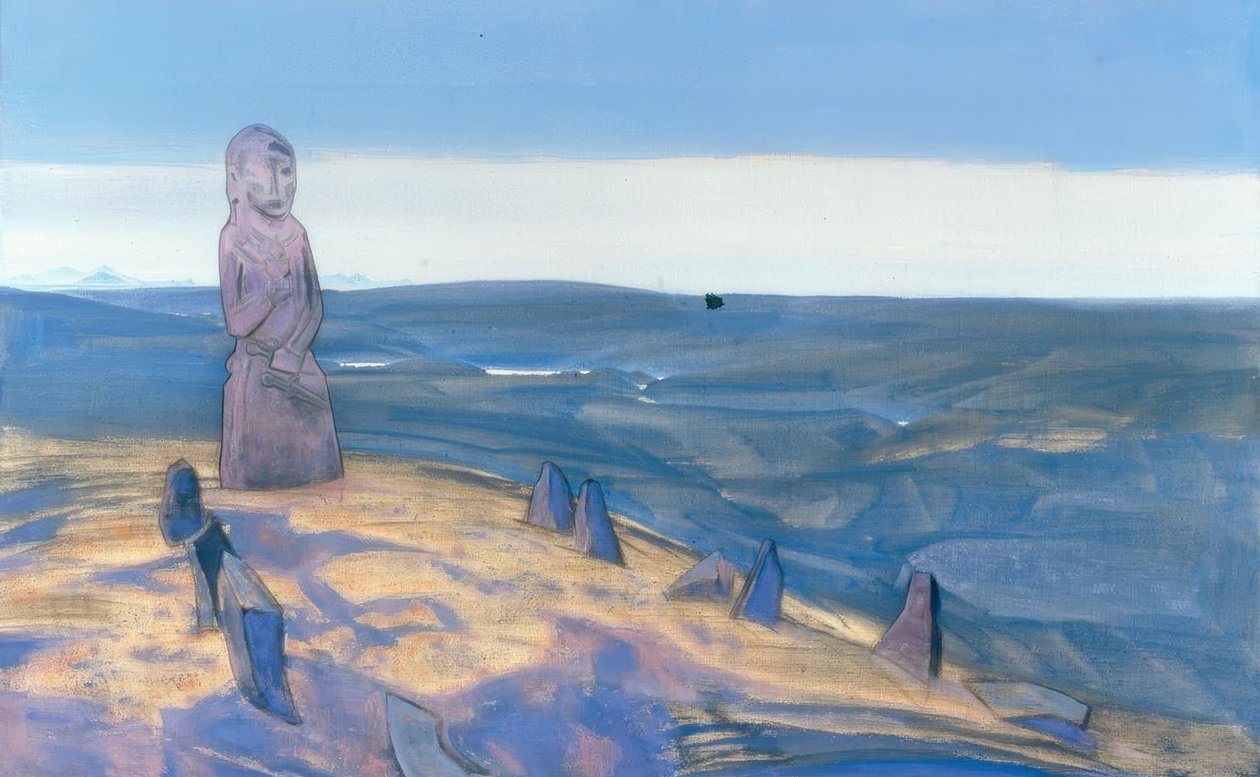 Il guardiano del calice da Nikolai Konstantinowitsch Roerich