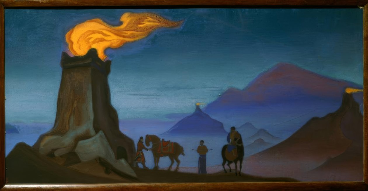 Fiamma della vittoria da Nikolai Konstantinowitsch Roerich
