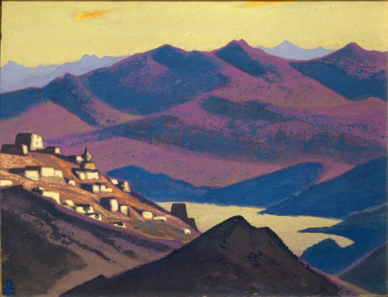 Jam-Zo-See (Insediamento in montagna) da Nikolai Konstantinowitsch Roerich