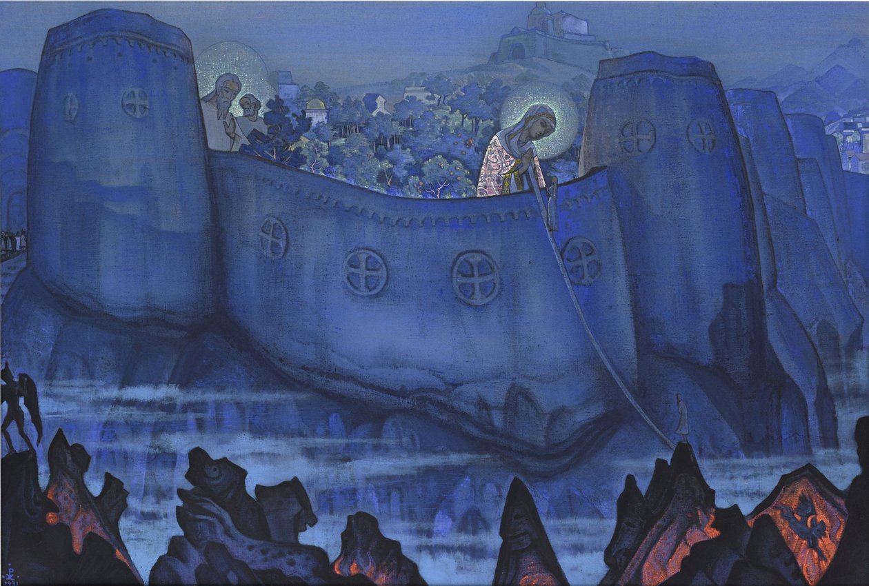 Madonna Laboris, 1931 da Nikolai Konstantinowitsch Roerich