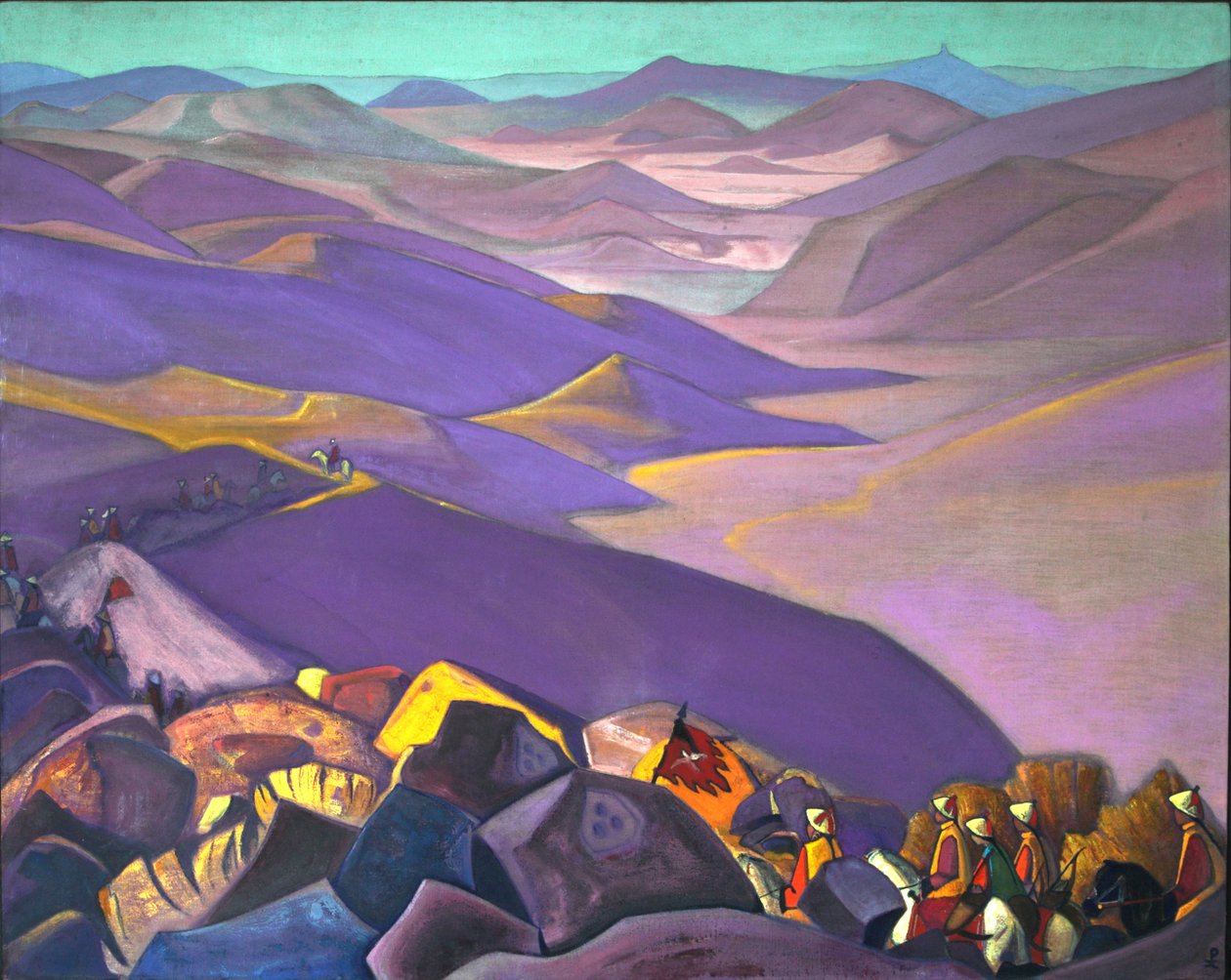 Mongolia. Campagna di Gengis Khan da Nikolai Konstantinowitsch Roerich