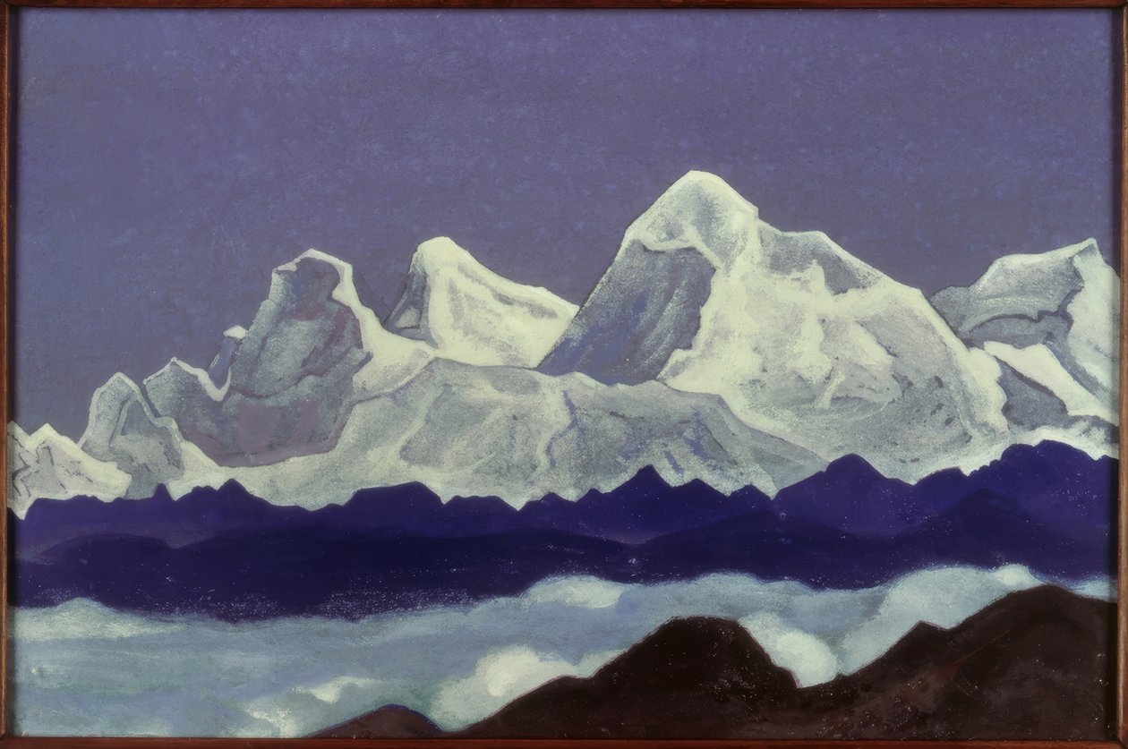 Monte Everest da Nikolai Konstantinowitsch Roerich