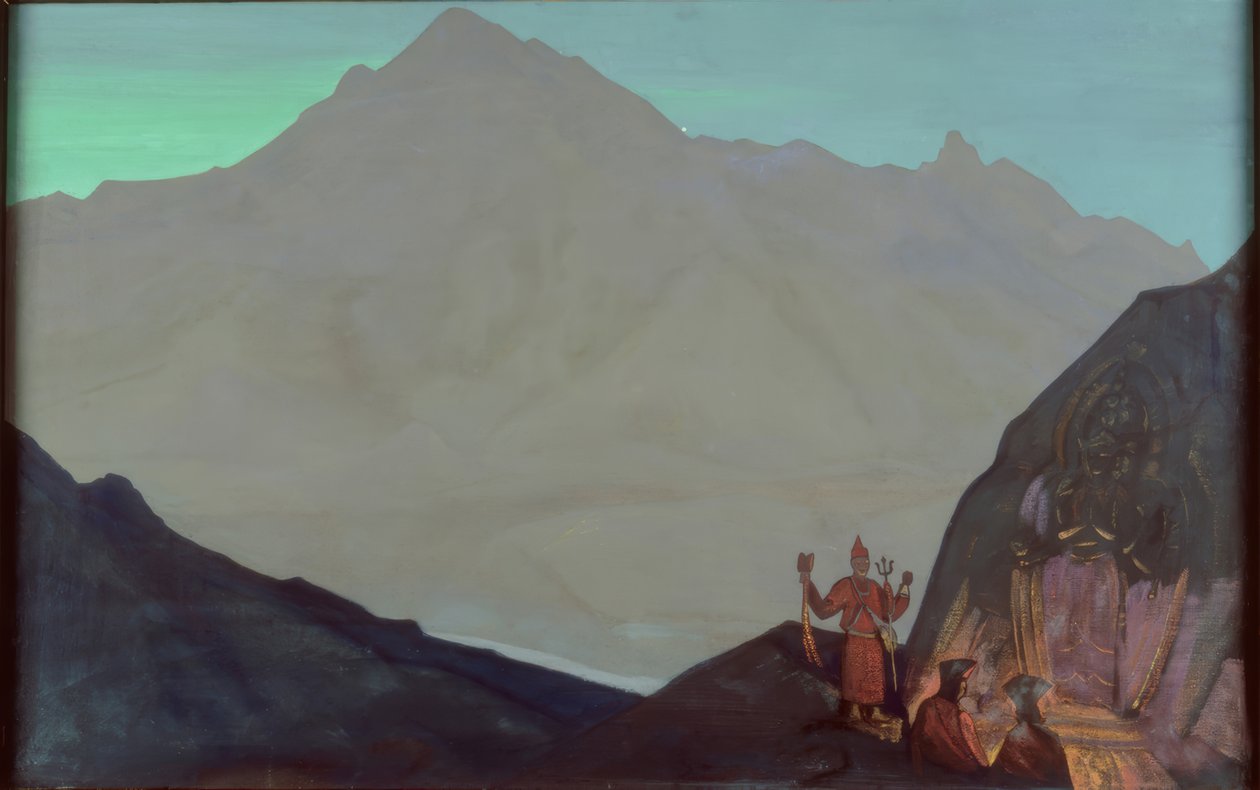 Chenresig, Tibet occidentale da Nikolai Konstantinowitsch Roerich