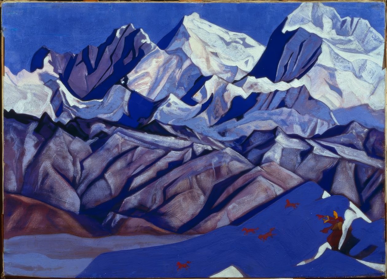 Cavalli rossi da Nikolai Konstantinowitsch Roerich