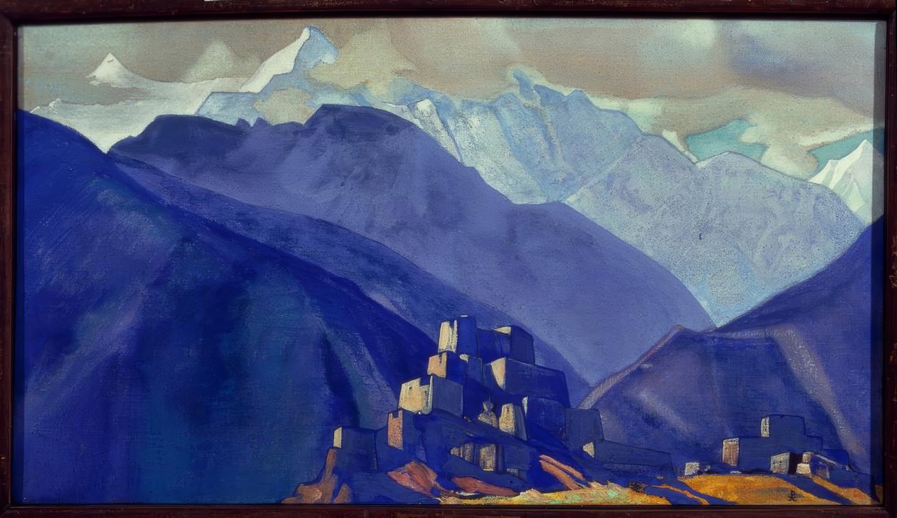 Stranghild. Monastero in montagna da Nikolai Konstantinowitsch Roerich