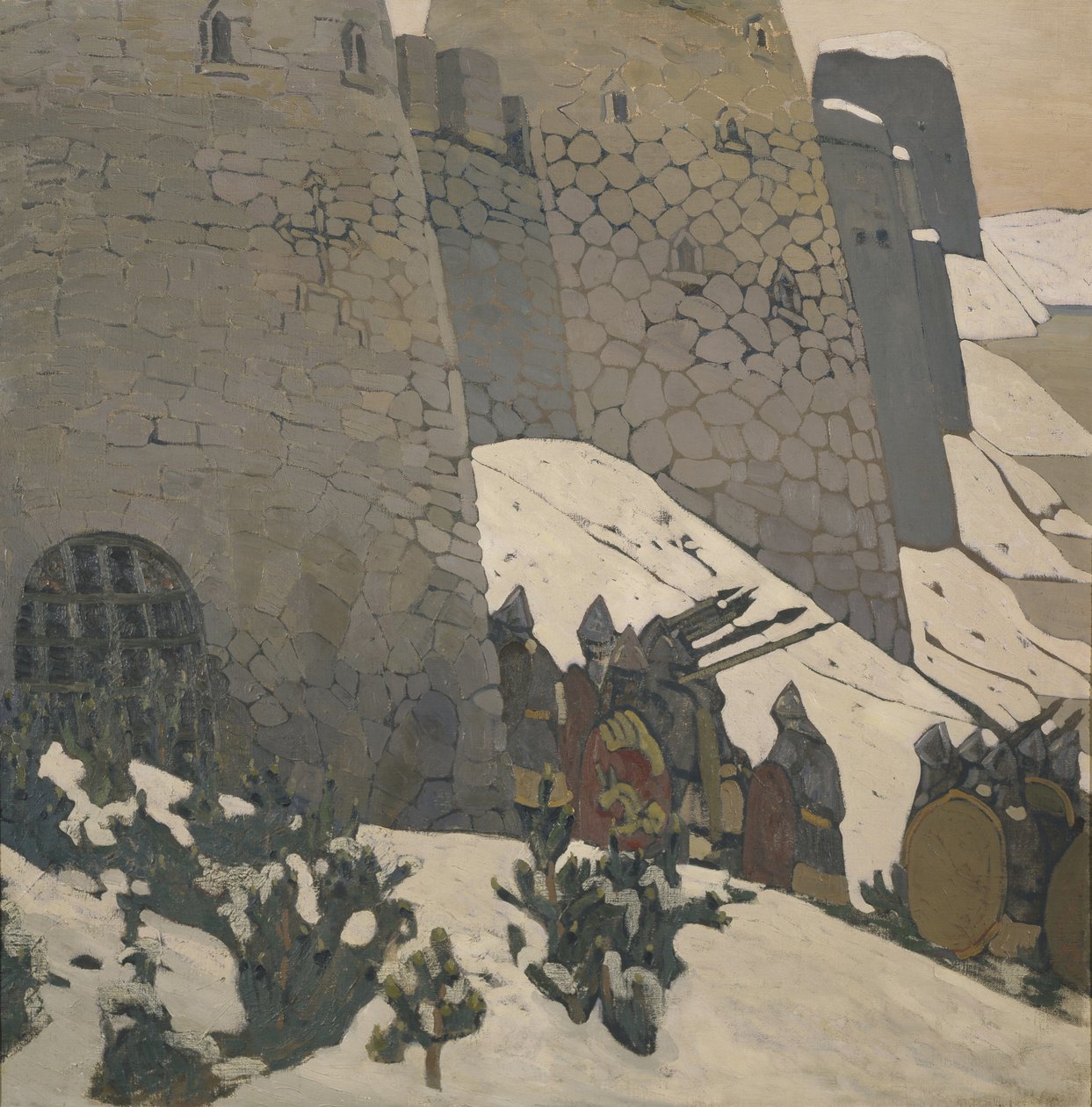 La guardia, 1905 da Nikolai Konstantinowitsch Roerich