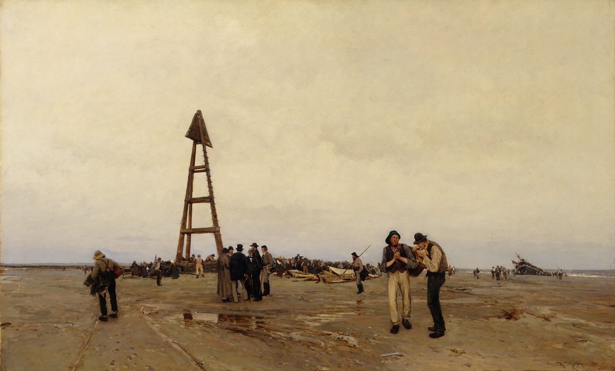 Asta del relitto al Reef di Jæren da Nikolai Martin Ulfsten