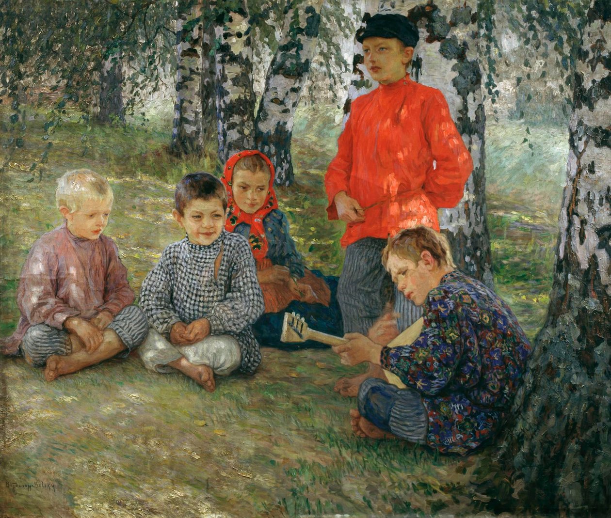 Virtuoso, 1891 da Nikolai Petrovich Bogdanov Belsky