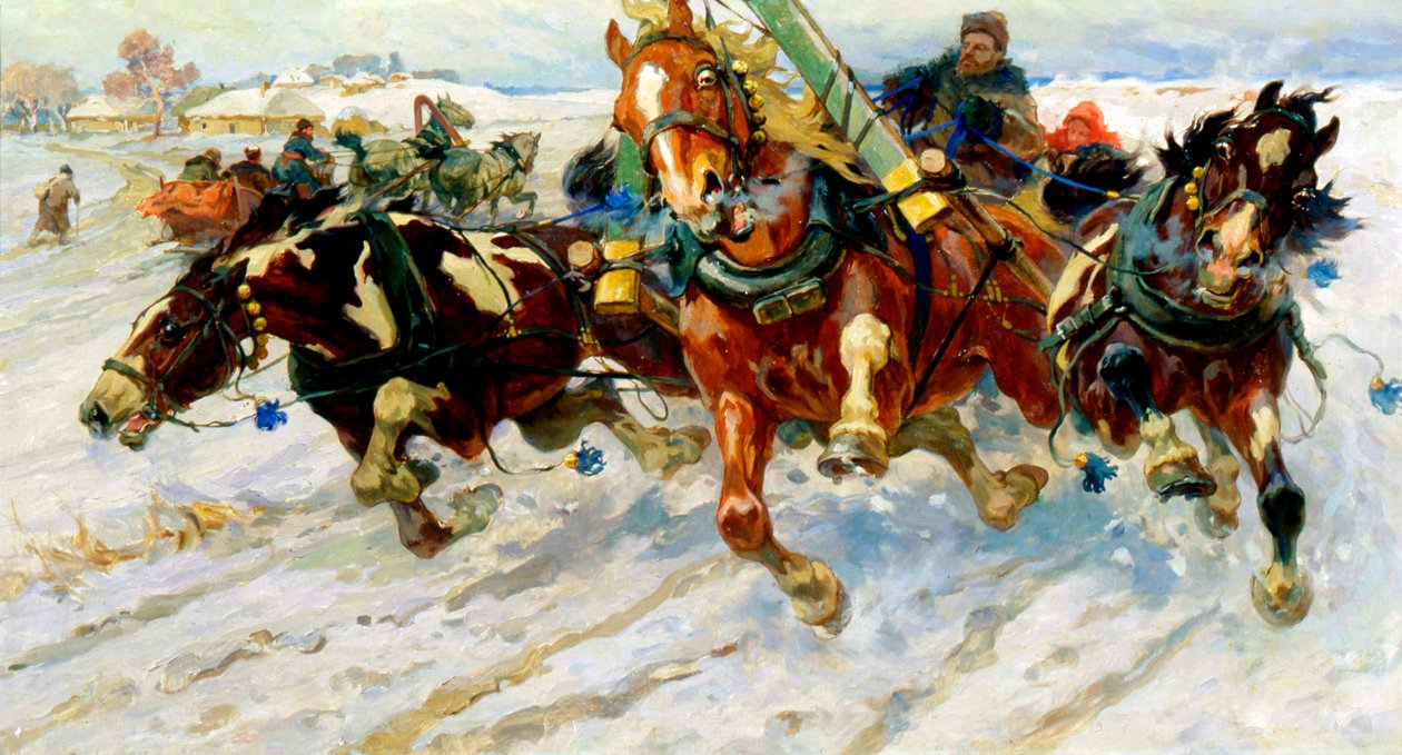 Troika, 1917 da Nikolai Samokish