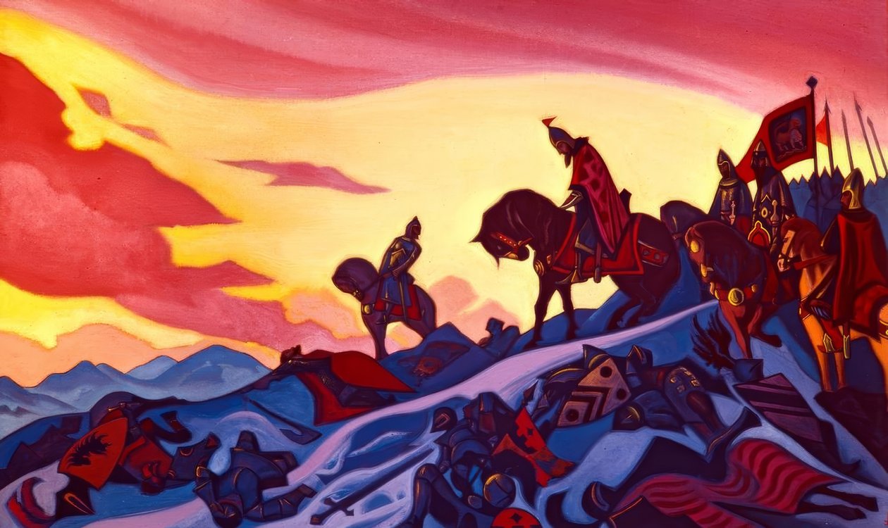 Alexander Nevsky da Nikolai Konstantinowitsch Roerich