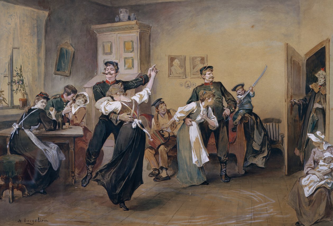 Danza nel loft da Nils Bergslien