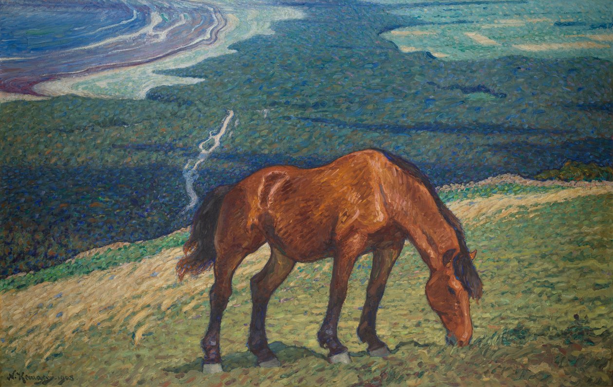 Cavallo al Pascolo da Nils Kreuger