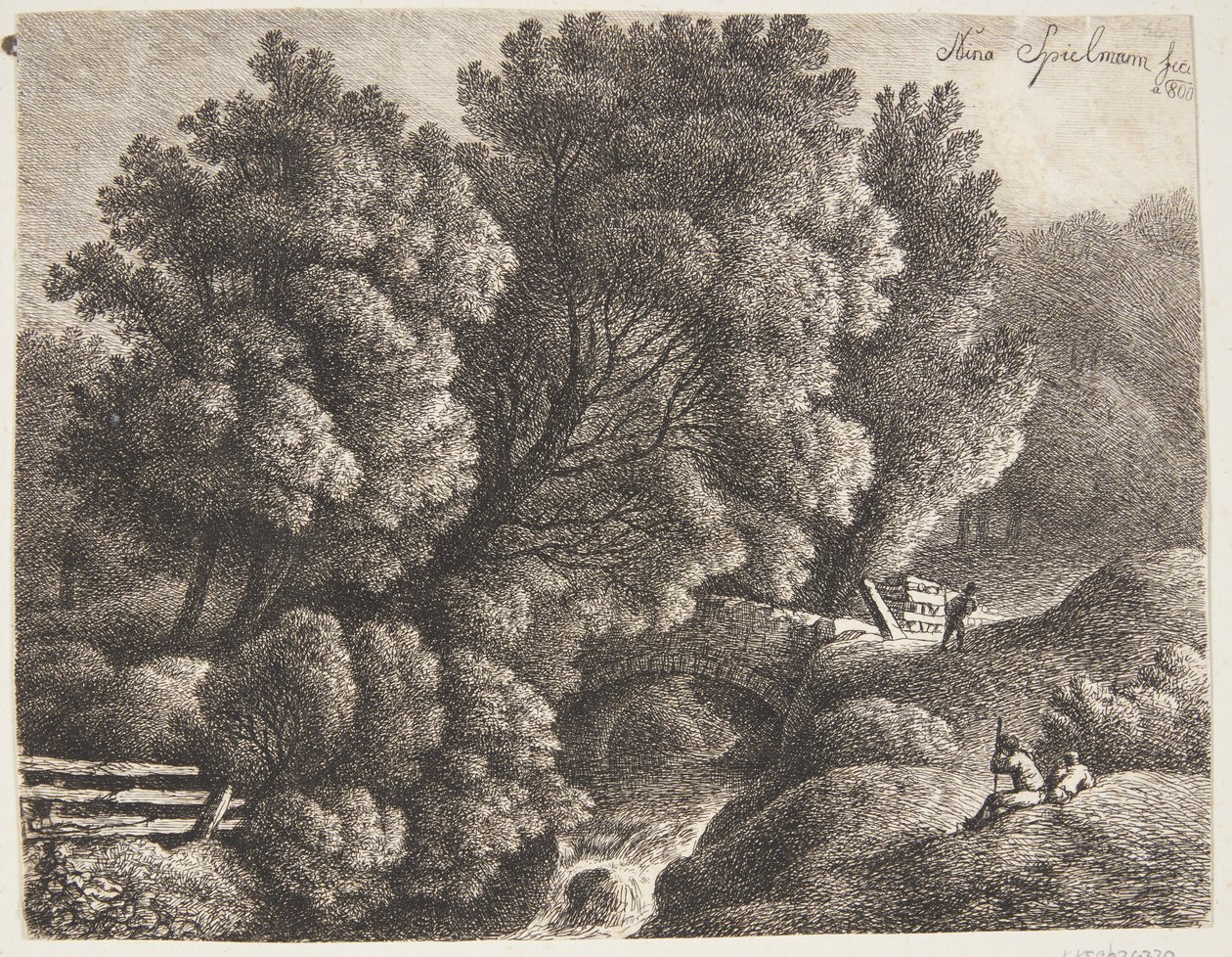 Paesaggio con un Ruscello da Nina Spielmann