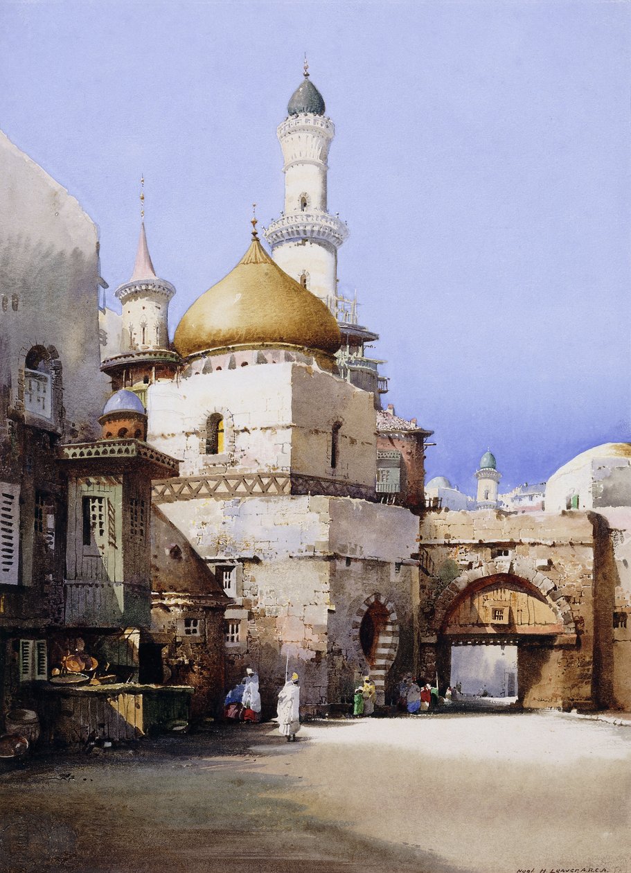 Vicino alla moschea da Noel Harry Leaver