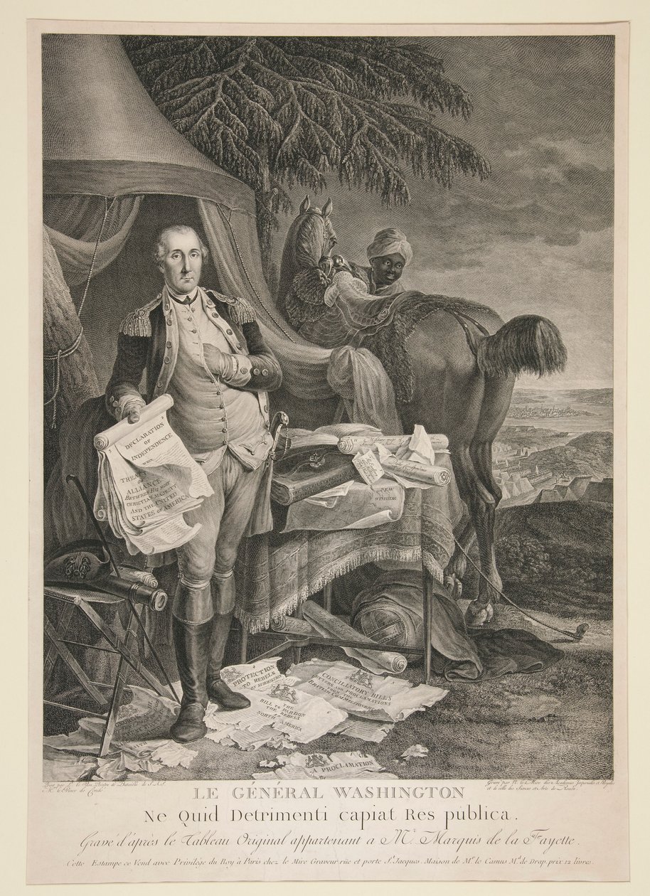 Il Generale Washington da Noël Le Mire