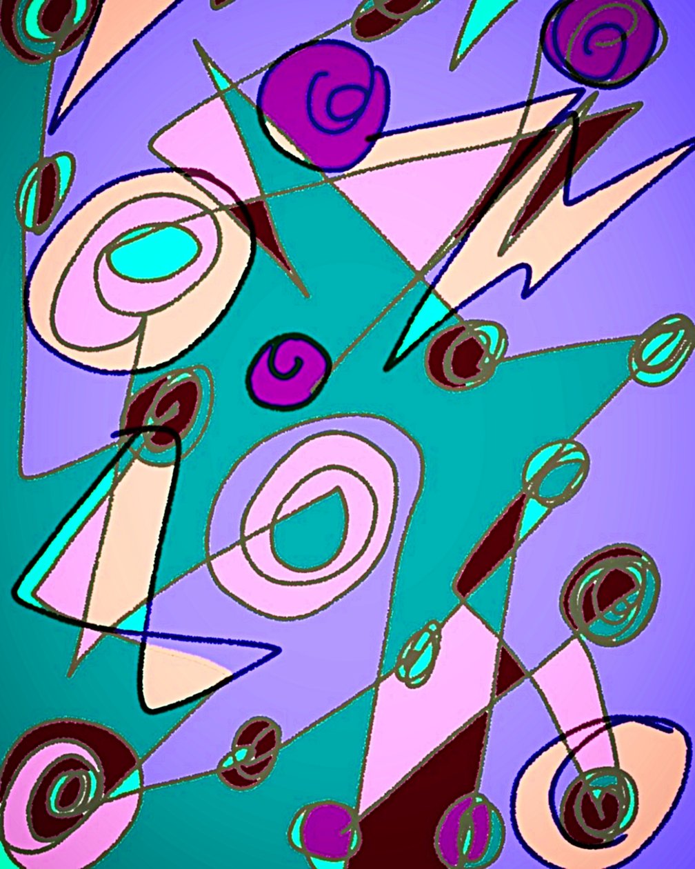 Pittura Astratta N.02 da Nomi Morina