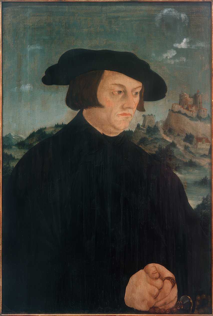 Ritratto di un uomo da Oberdeutscher Meister