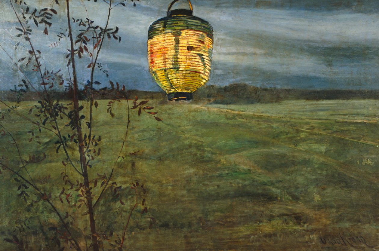 Lampada cinese da Oda Krohg