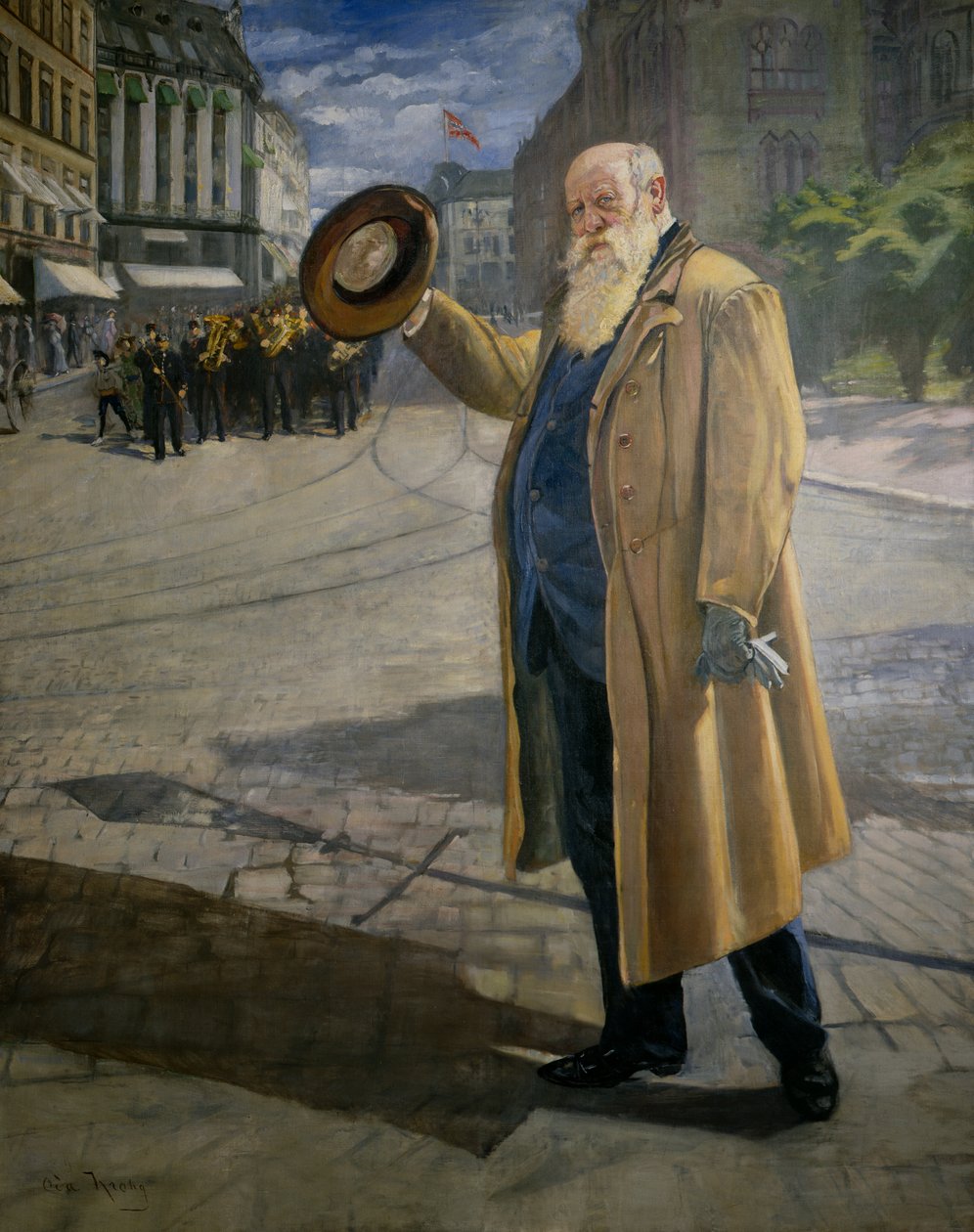 Christian Krohg a Karl Johan da Oda Krohg